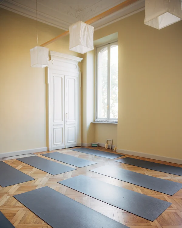 Corsi di Yoga in Crocetta a Torino. Gli spogliatoi di Semi di Yug.