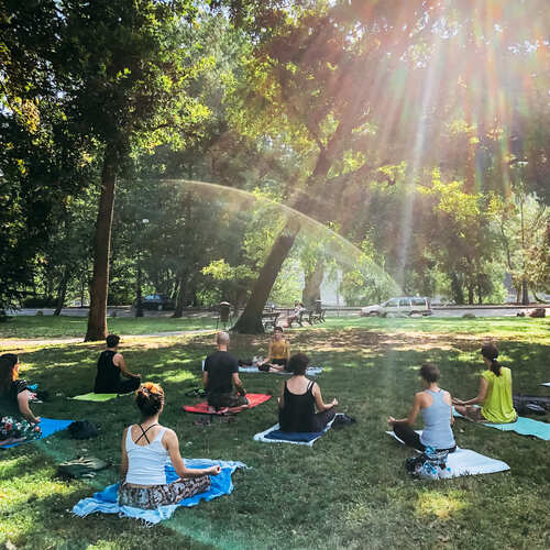 Yoga al parco Torino
