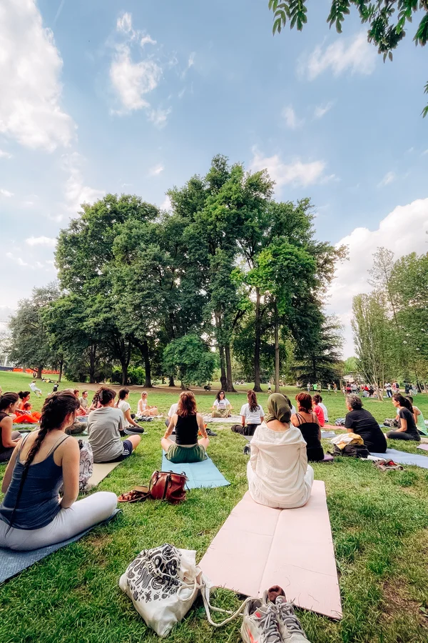 Yoga al parco Torino