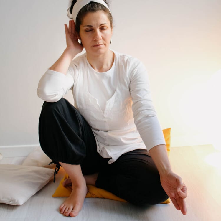 Arcangela Cursio insegnante yoga kundalini a Torino
