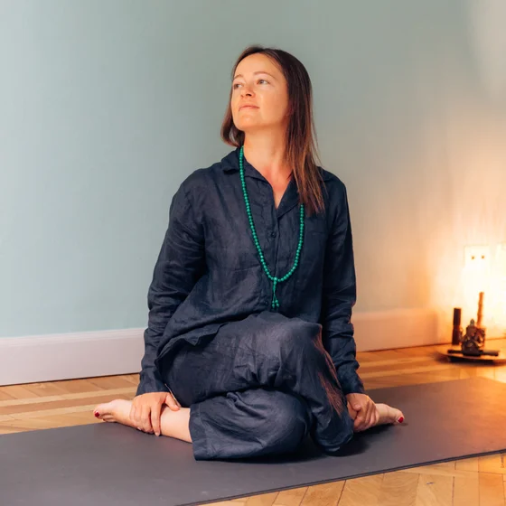 Cecilia Morej. Yoga dolce Torino.
