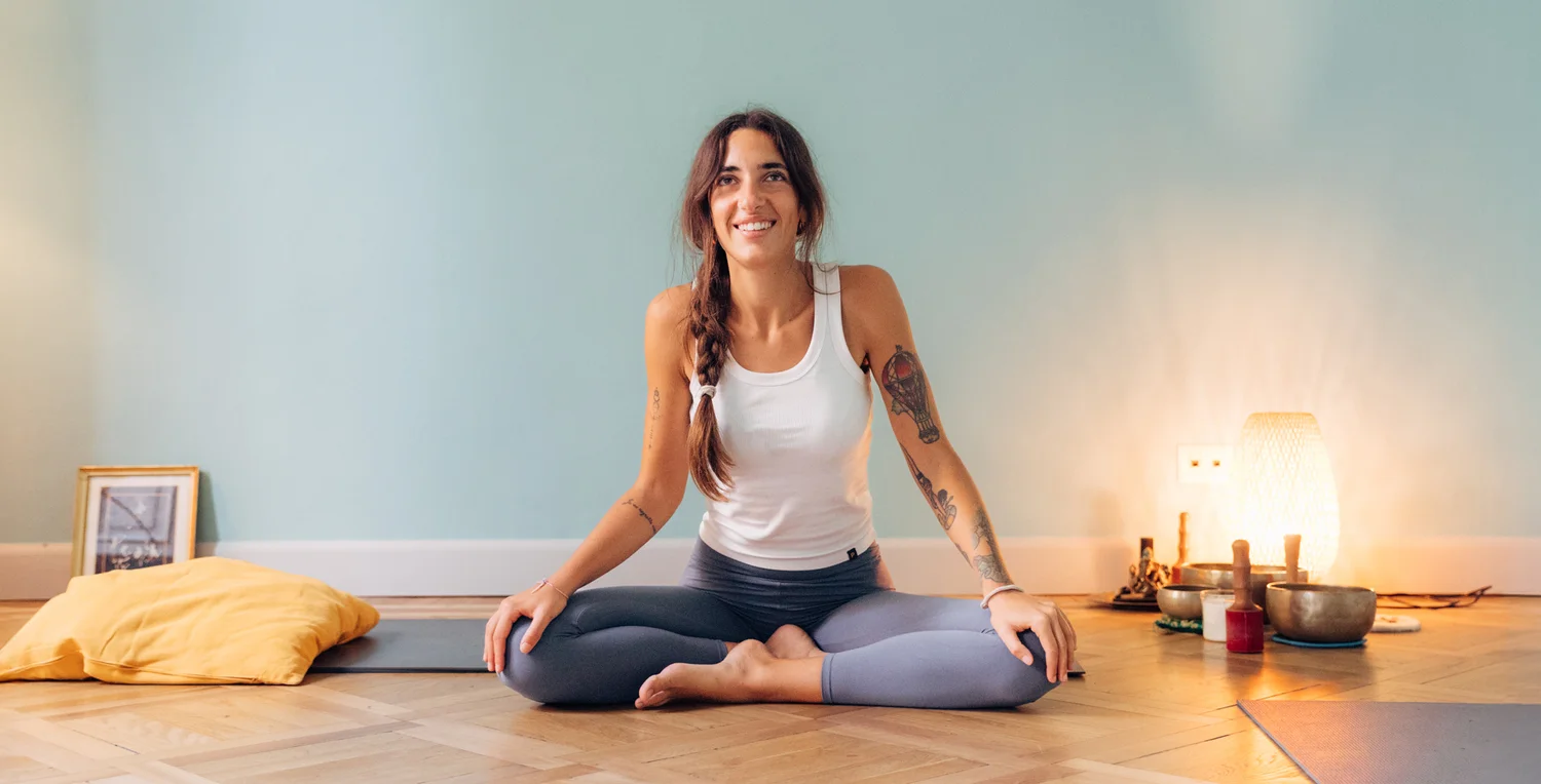 Lidia Voto. Lezione di Yoga Integrale a Torino.