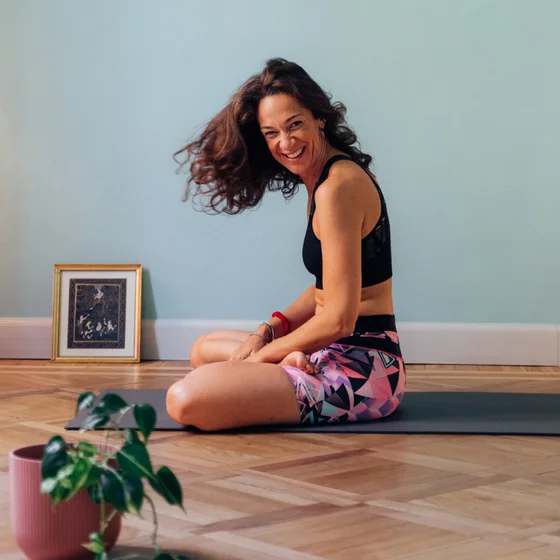 Luna Guaschino insegnante di Vinyasa Yoga a Torino.