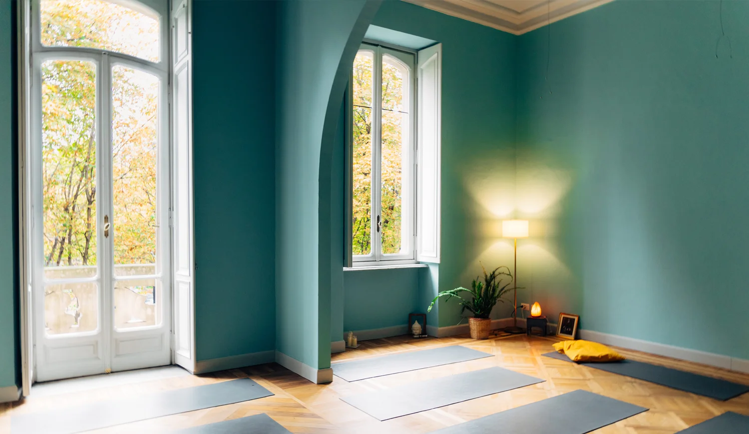 Centro yoga Torino nel quartiere Crocetta.