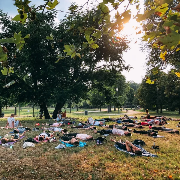 Yoga al parco Ruffini Torino